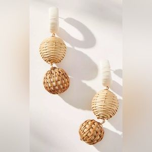 New Raffia Bulb Getaway Earrings